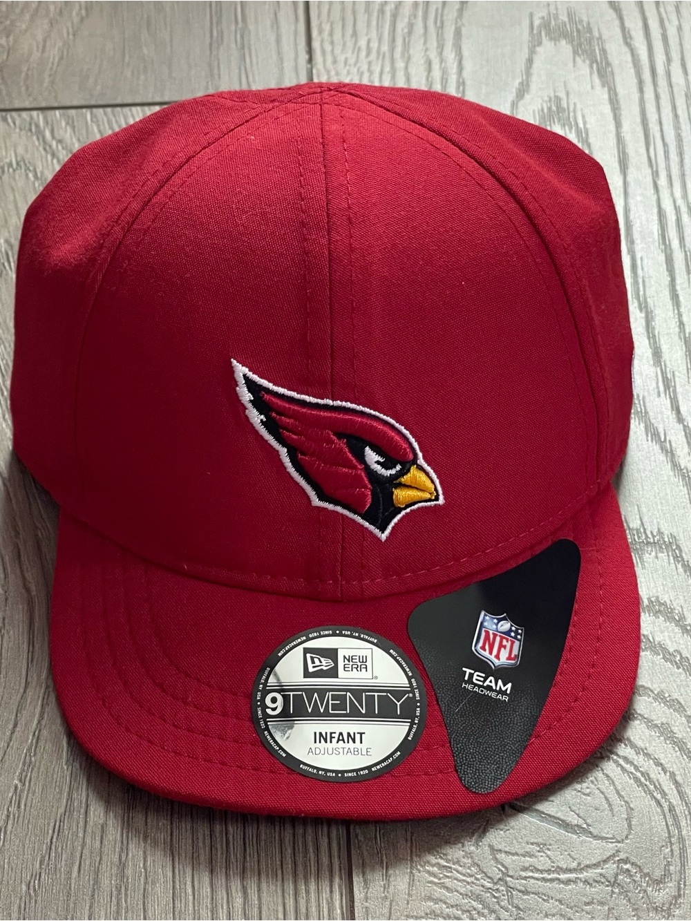 9Twenty New Era NFL Arizona Cardinals Football Infant Baby Hat